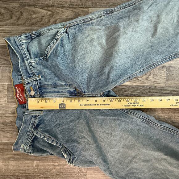 Arizona Jean Co Men’s Blue Denim Carpenter Jeans 30x30 Relaxed Fit Workwear - Picture 7 of 9